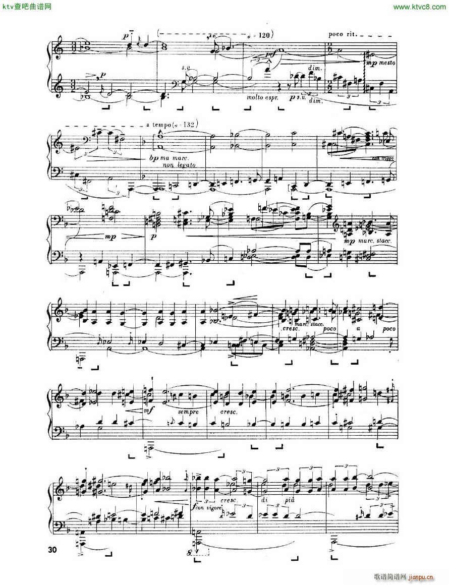 Enescu op 24 No 3 Piano sonata No 3(����V)30