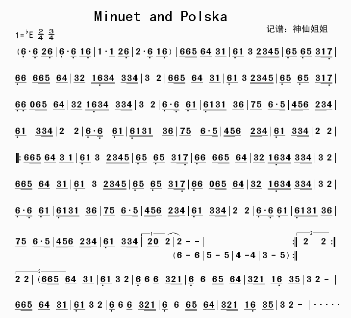 Minuet(���ָ��V)1