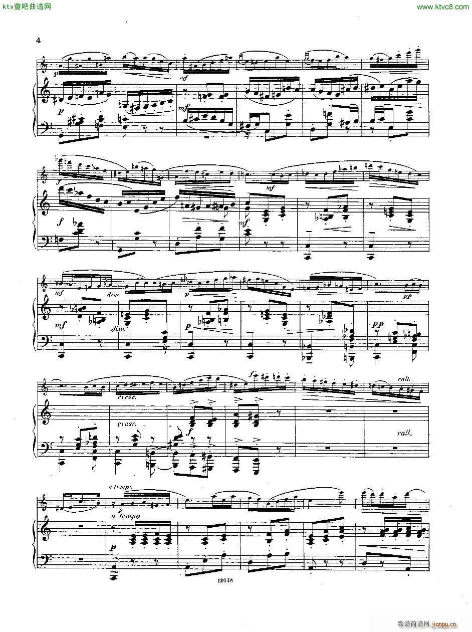 Andersen op 62 Dix Morceaux fl pno(����V)26