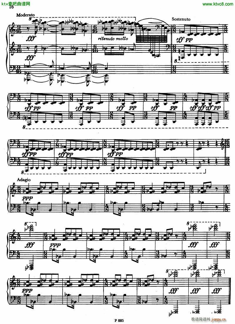 Fiser piano sonata no 4(����V)14