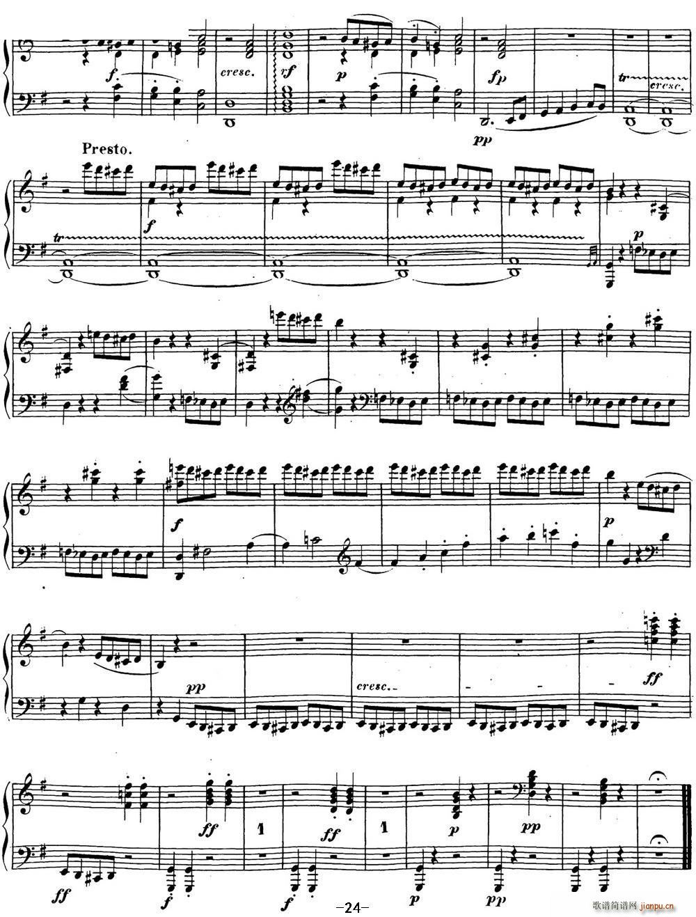 ؐ���������Q��16 G���{ Op 31 No 1 G major(����V)24