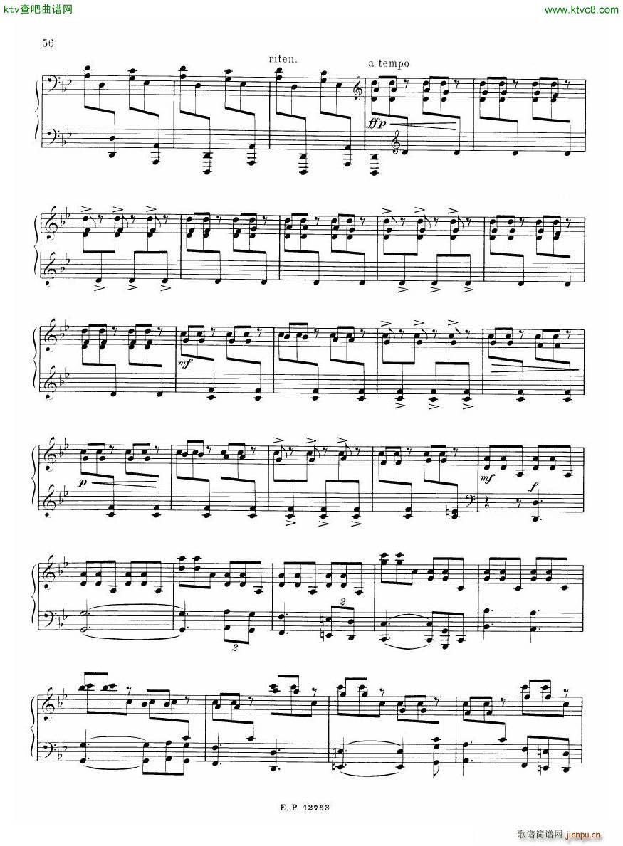 Russian Soviet Piano Music Album of 20th century ��(����V)1