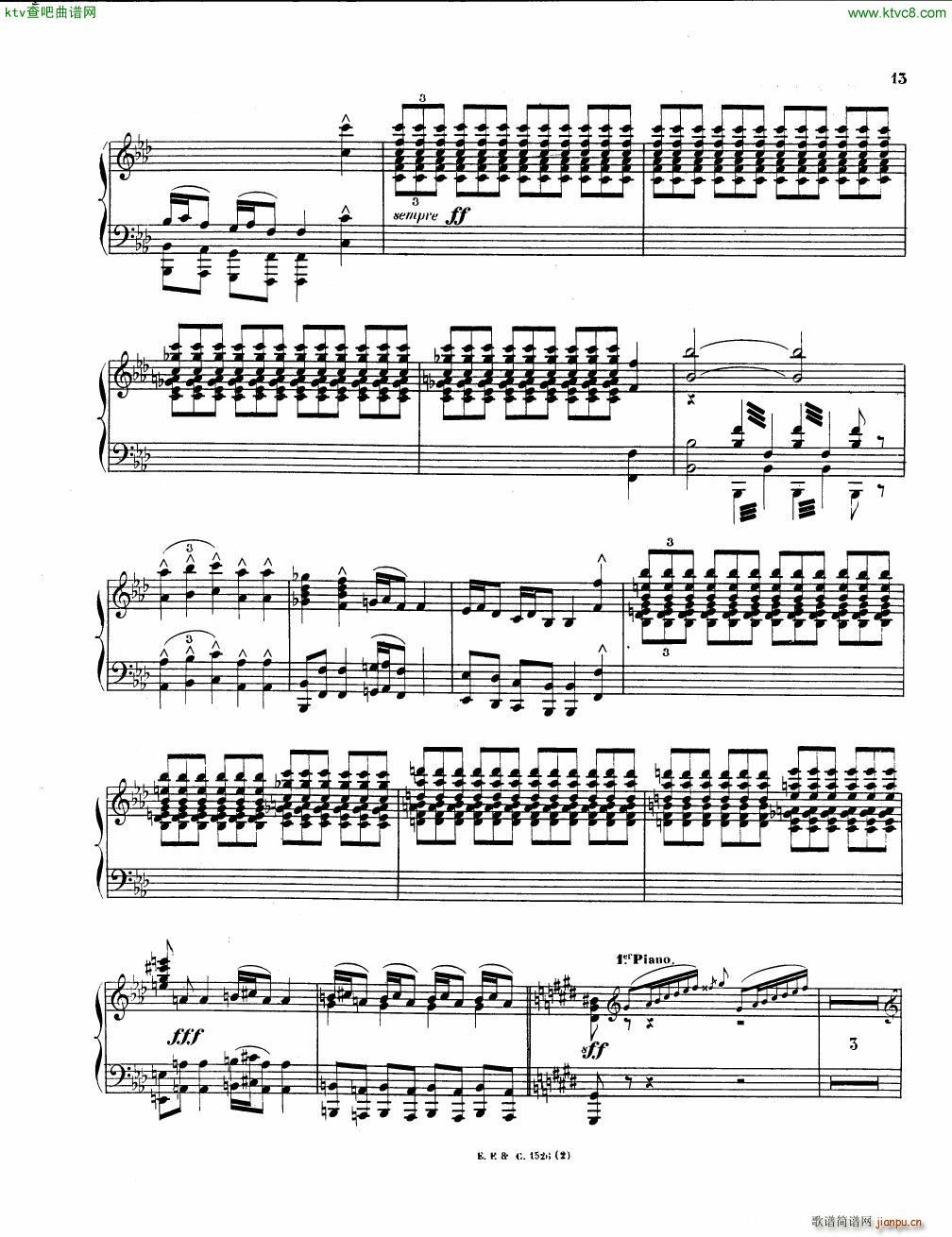 Chaminade Konzerstuck Op 40 reduction(����V)41