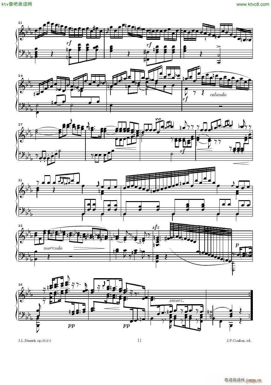 Dussek Sonate No13 op35 No3(����V)11