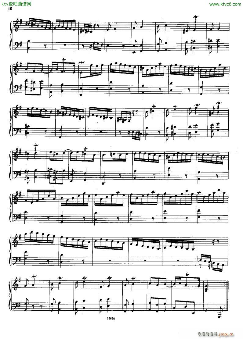 H ndel 1 Suiten for Piano Book 2(����V)8