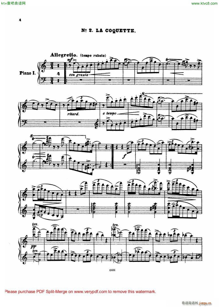 Arensky op 23 Suite No 2 Silhouettes(����V)5
