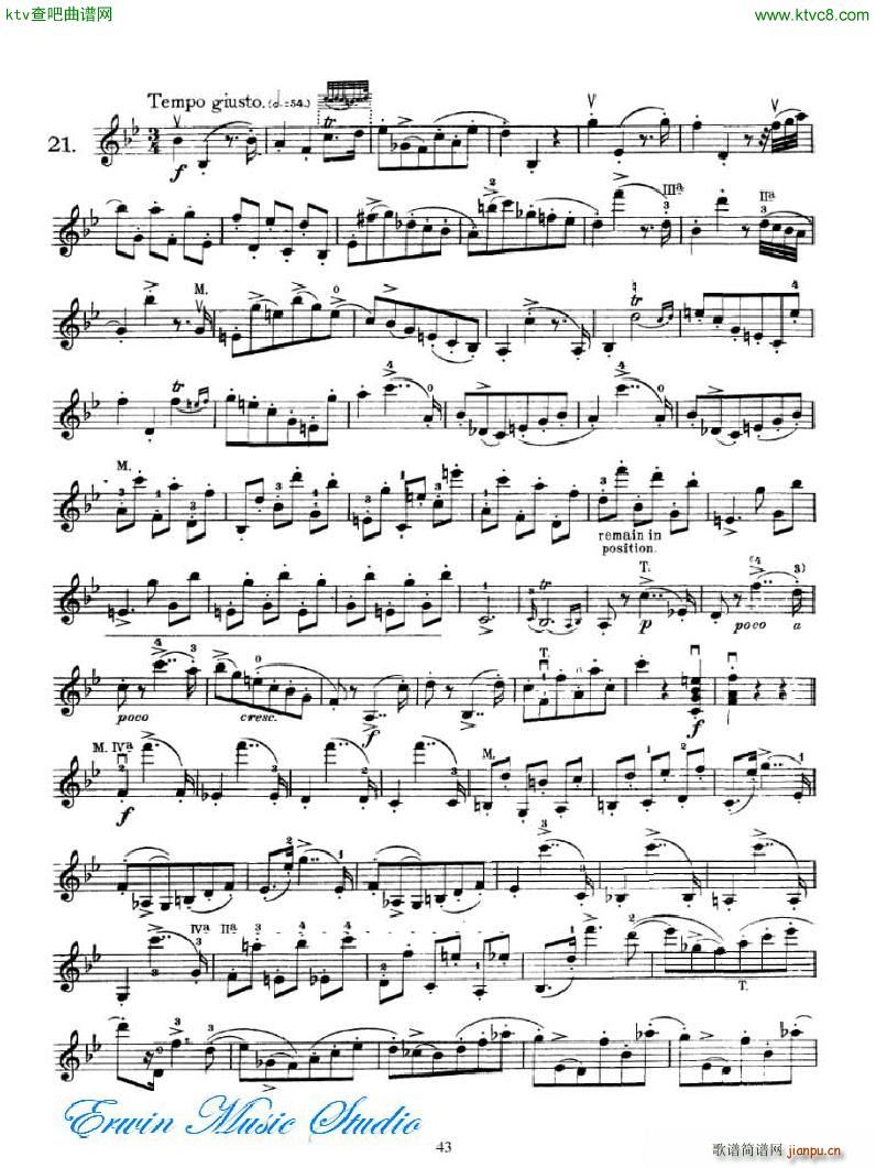 �_�� 24���S����Pierre Rode 24 Caprices 35 50(ʮ�ּ�����)9