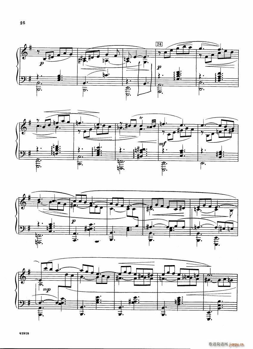 Barber op 28 Souvenirs piano solo(����V)16