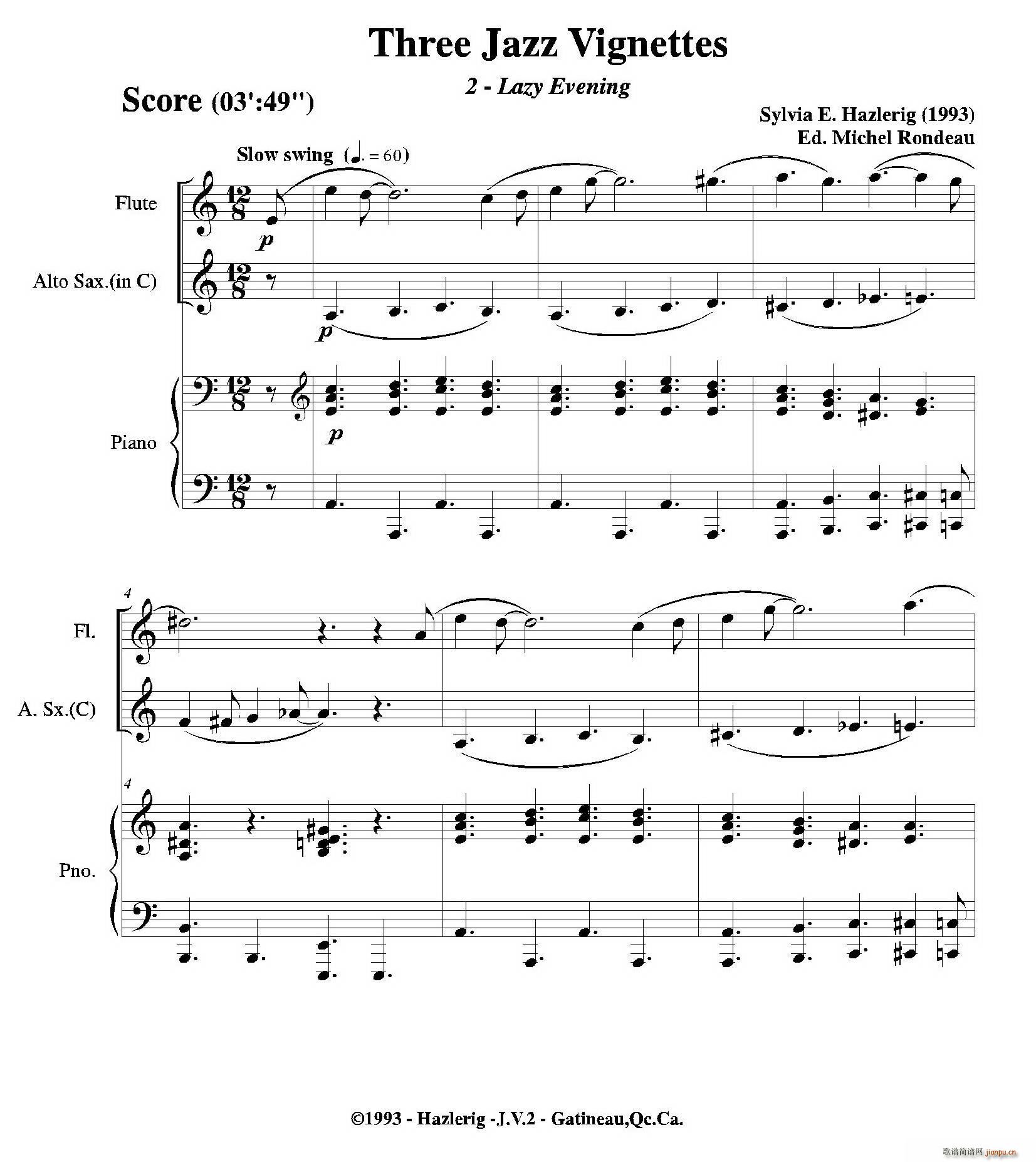 Three jazz vignettes �ڶ���(l�� )�� �L(ch��ng)�����_���������(����V)1