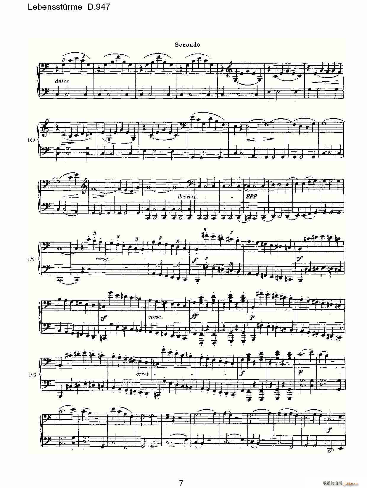 Lebensst��rme D.947(ʮ�ּ�����)7