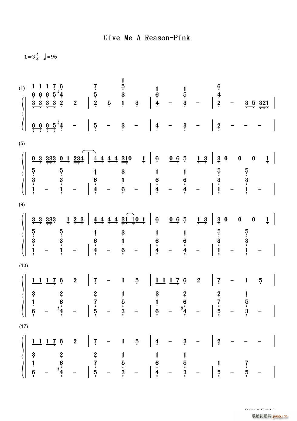 Just Give Me a Reason �p��(����V)1