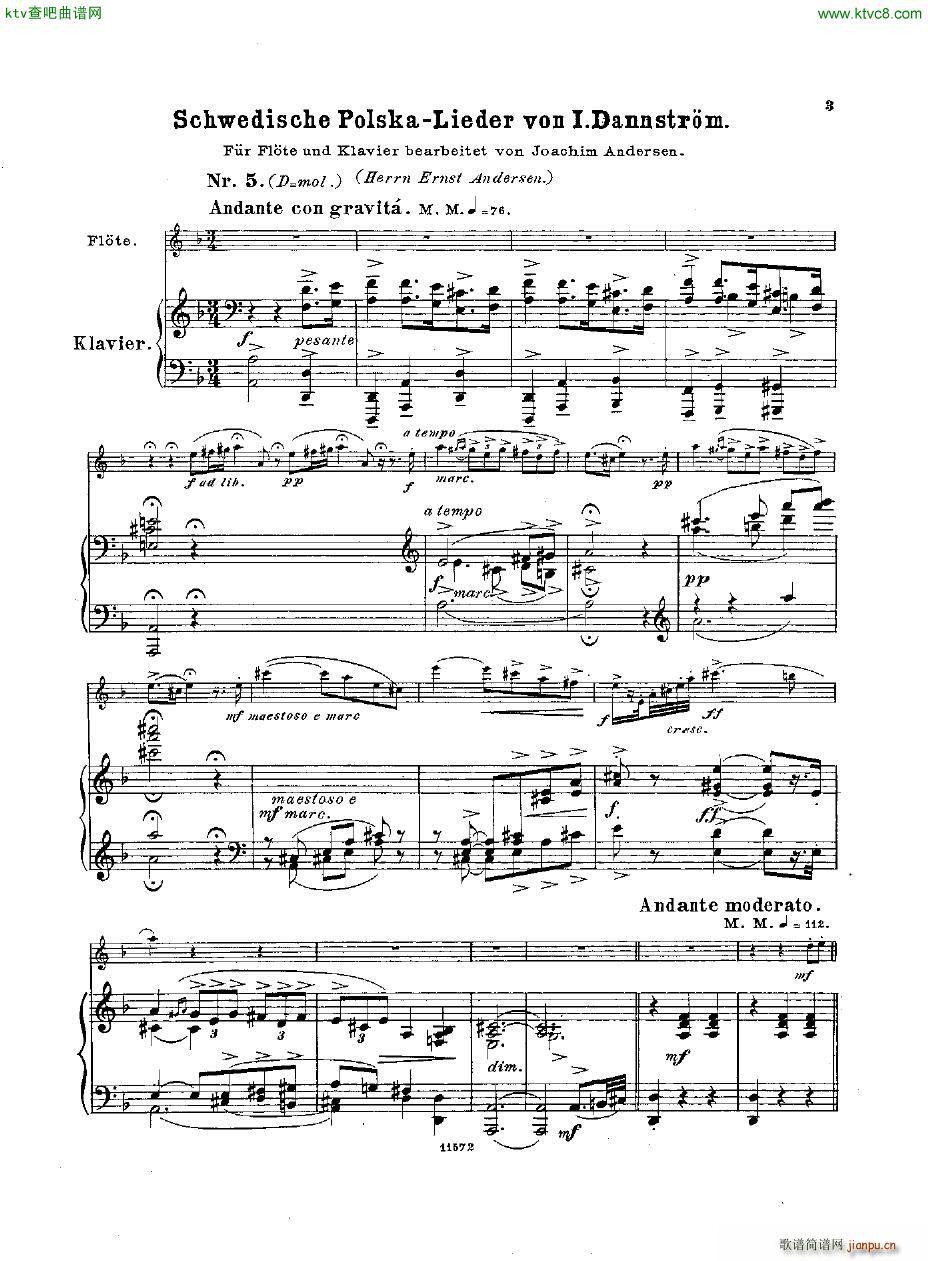 Andersen op 50 Schwedische Polska Lieder(����V)27