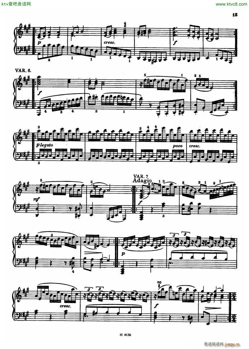Czech piano variations from 18th century(����V)13