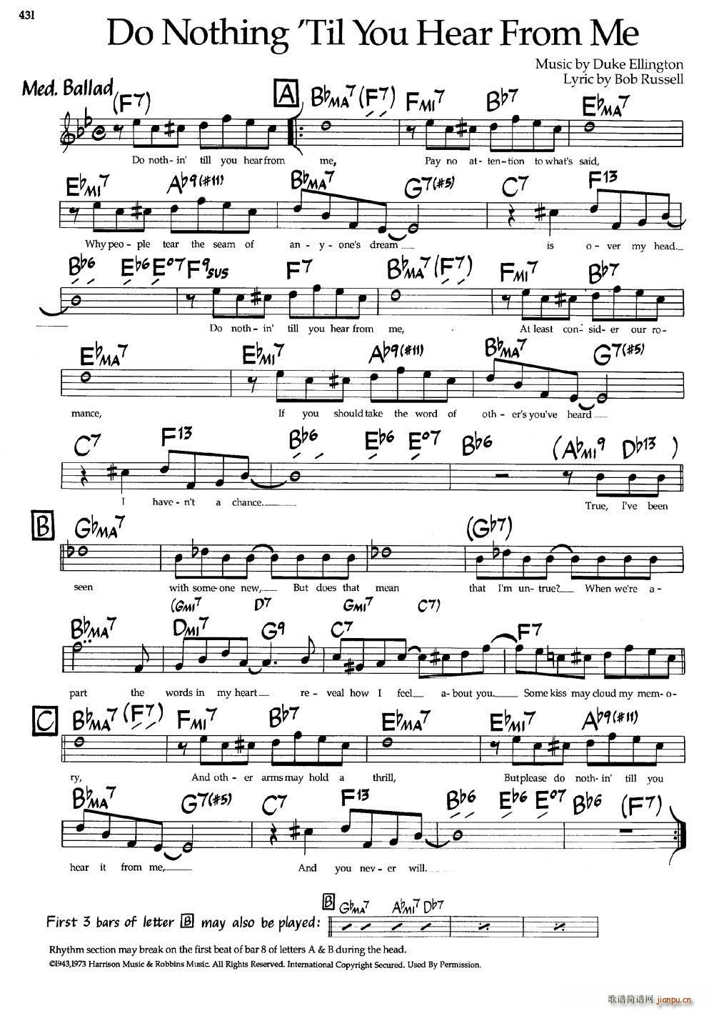 Do Nothing Til You Hear from Me ������(ʮ�ּ�����)1