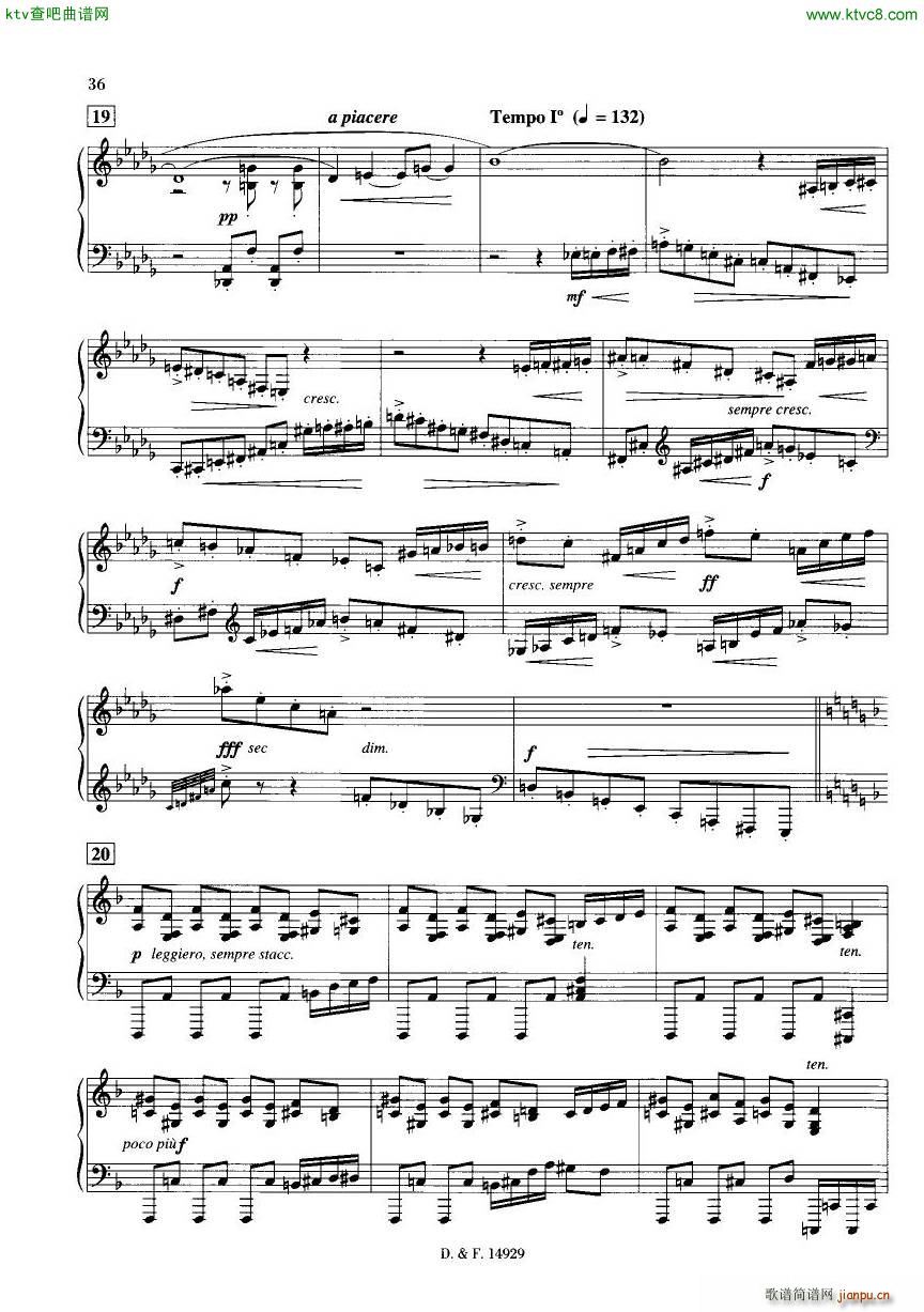 Durufl�� Op 6 Trois Danses(����V)19