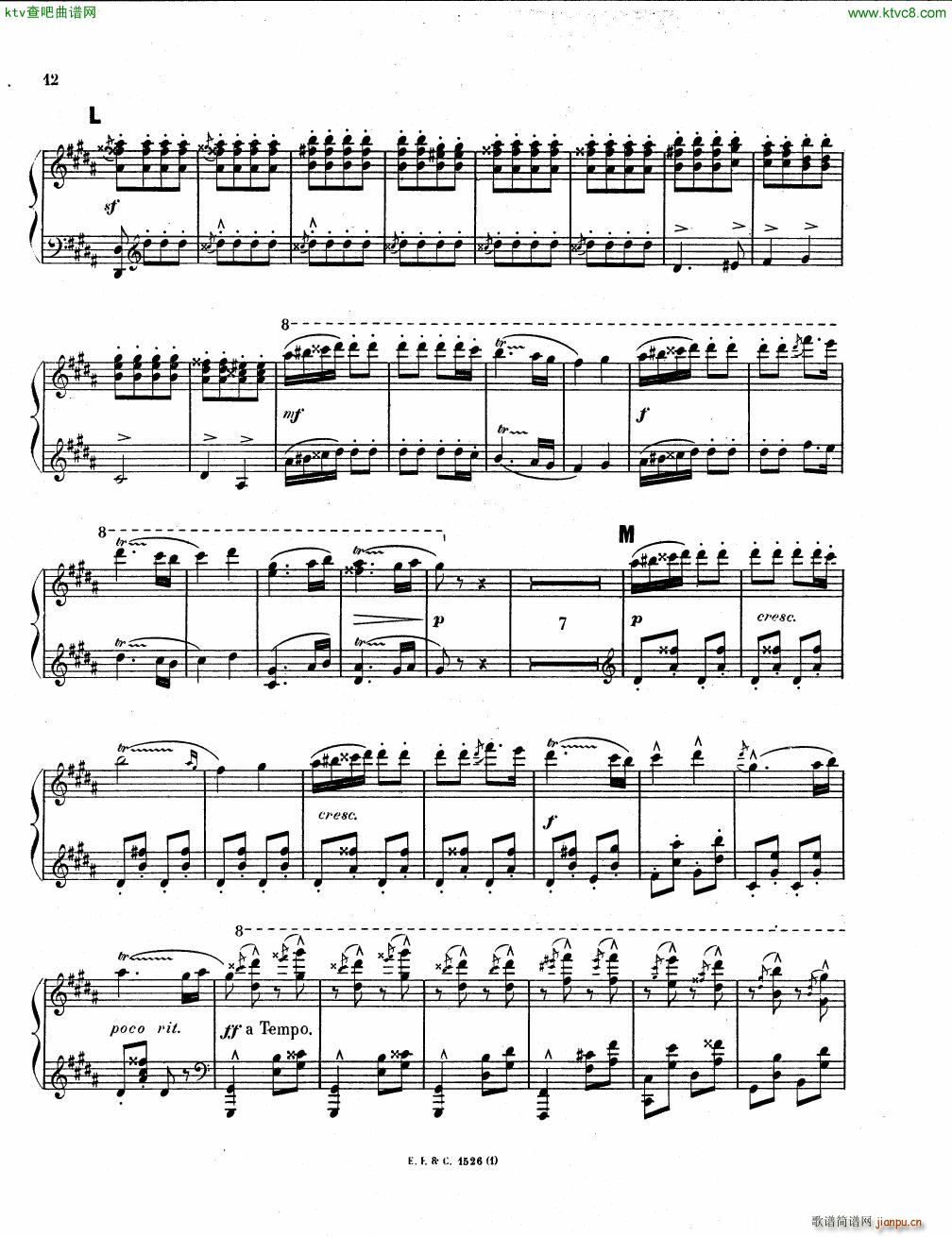 Chaminade Konzerstuck Op 40 reduction(����V)16