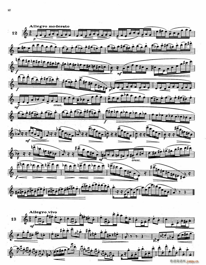 E Bozza 18 ��tudes Pour Hautbois(����V)10