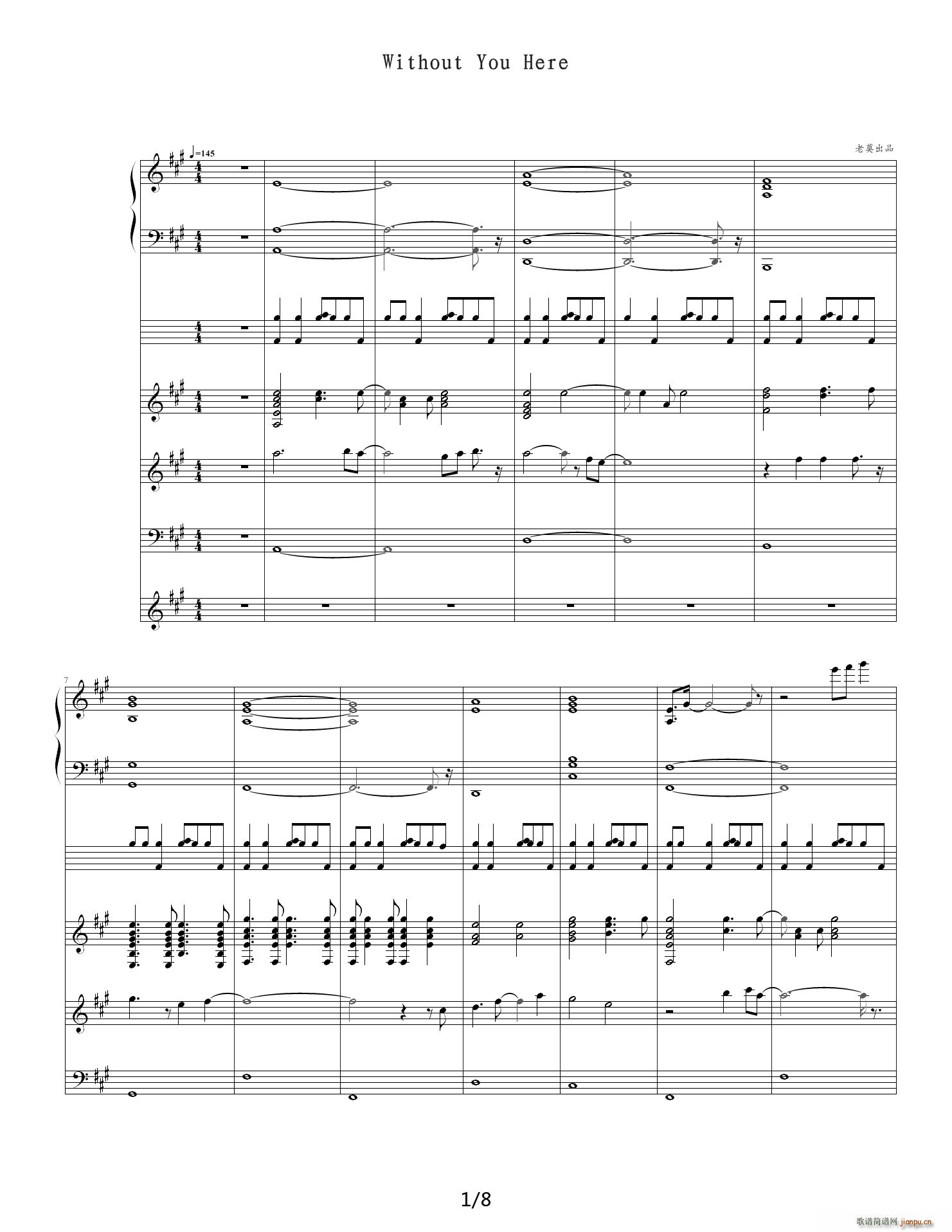 Without You Here A�{(����V)1