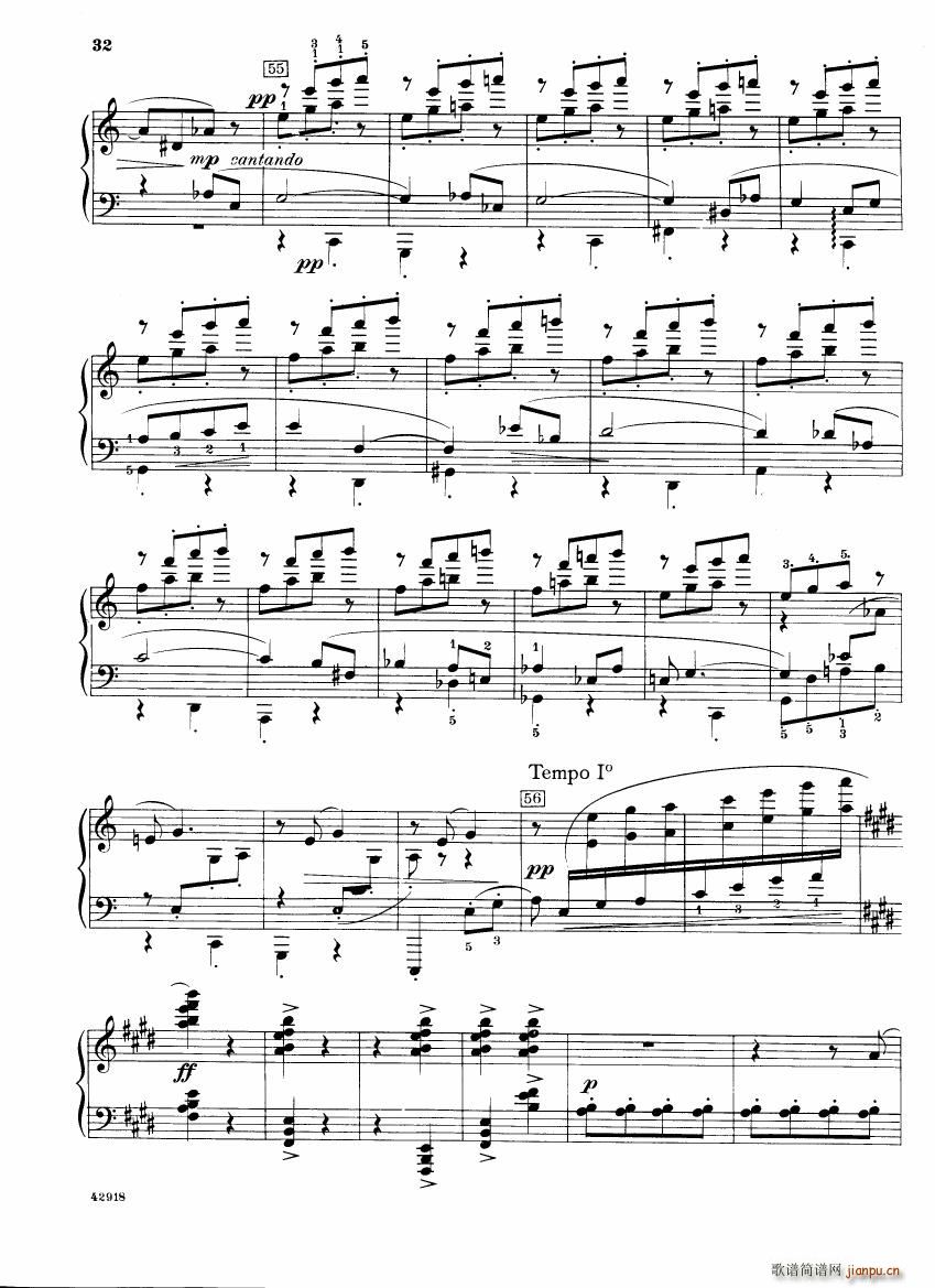 Barber op 28 Souvenirs piano solo(����V)32