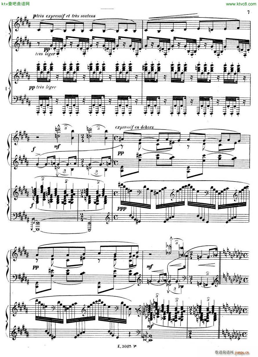 Debussy Ravel 3 Nocturnes 2pno(����V)38