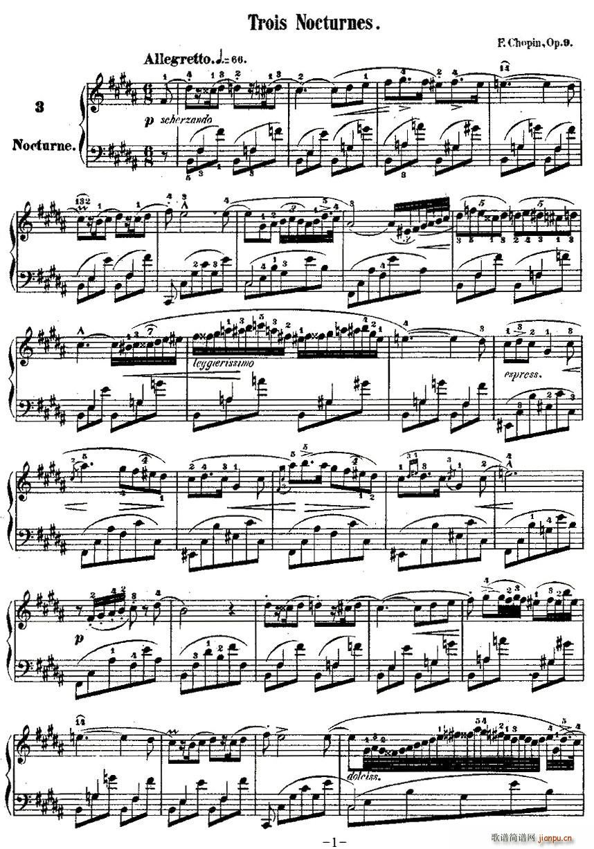 ��B���{ҹ��Op.9-3(ʮ�ּ�����)1