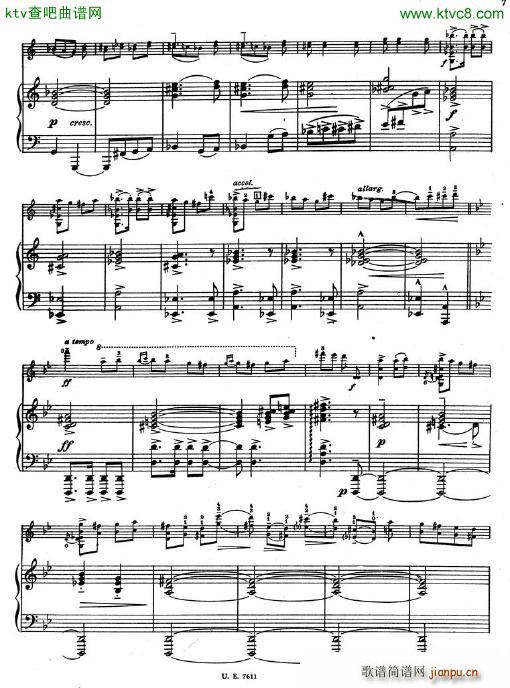 Bloch Baal Shem 2 Nigun vln pno(����V)7