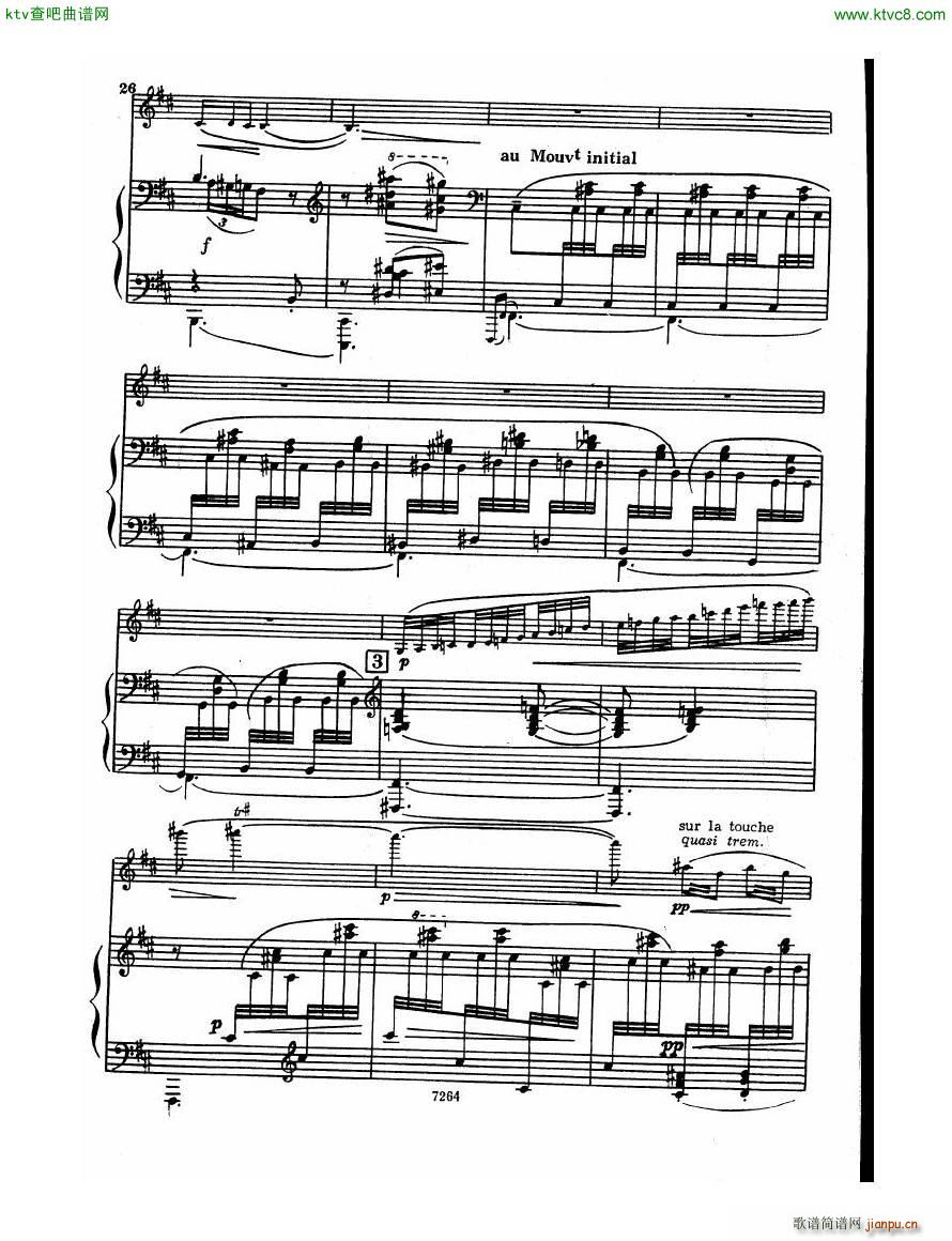 Debussy Violin Sonata Pn(����V)25