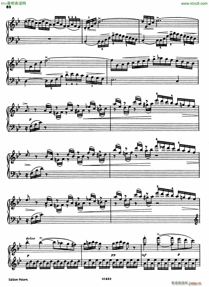 Bach JC op 17 no 6 Sonata(����V)11