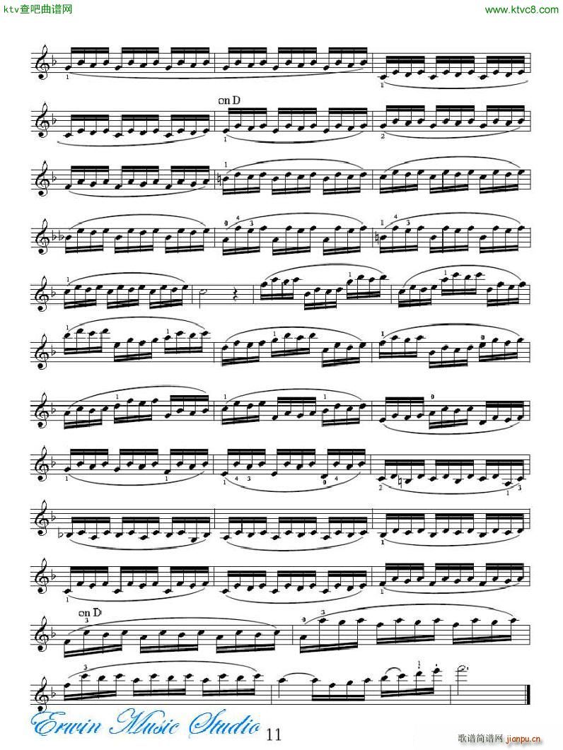 ���R�ɠ� 42�׾�����Rudolphe Kreutzer 42 Studies 01 12(ʮ�ּ�����)11