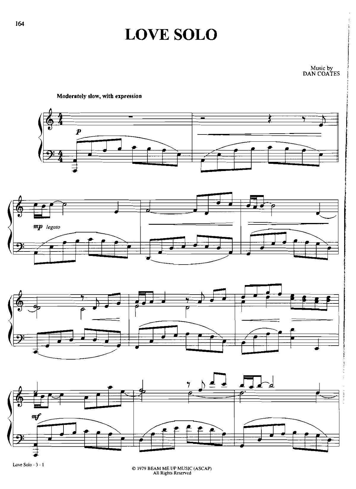 LOVE SOLO Dan Coates �������{ ��(����V)1