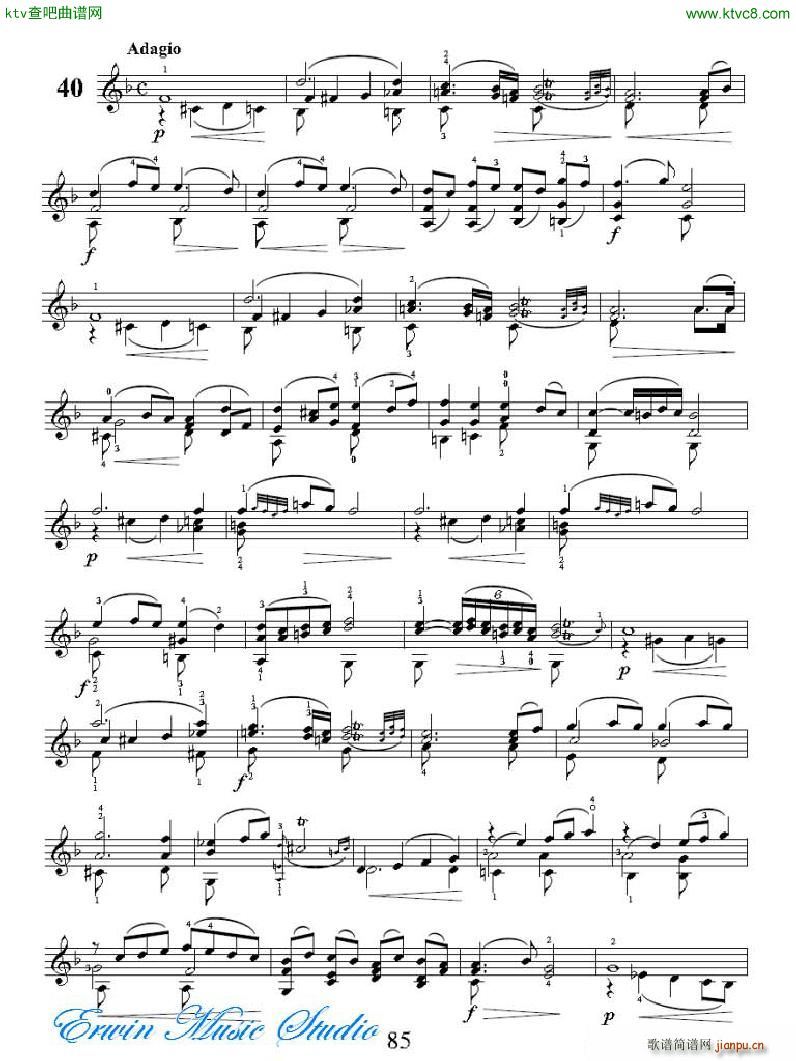 ���R�ɠ� 42�׾�����Rudolphe Kreutzer 42 Studies 35 42(ʮ�ּ�����)14