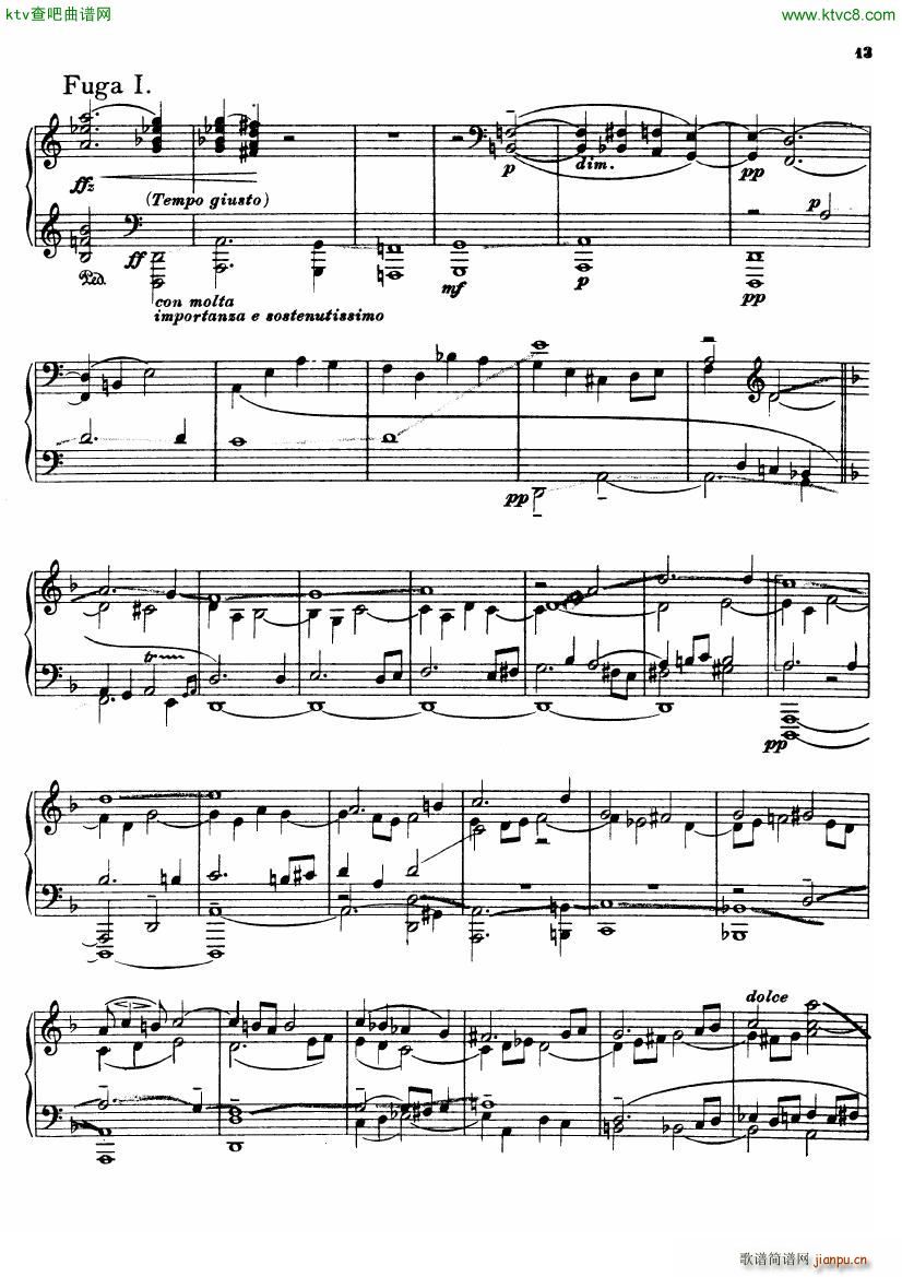Busoni Fantasia Contrappuntistica(����V)13