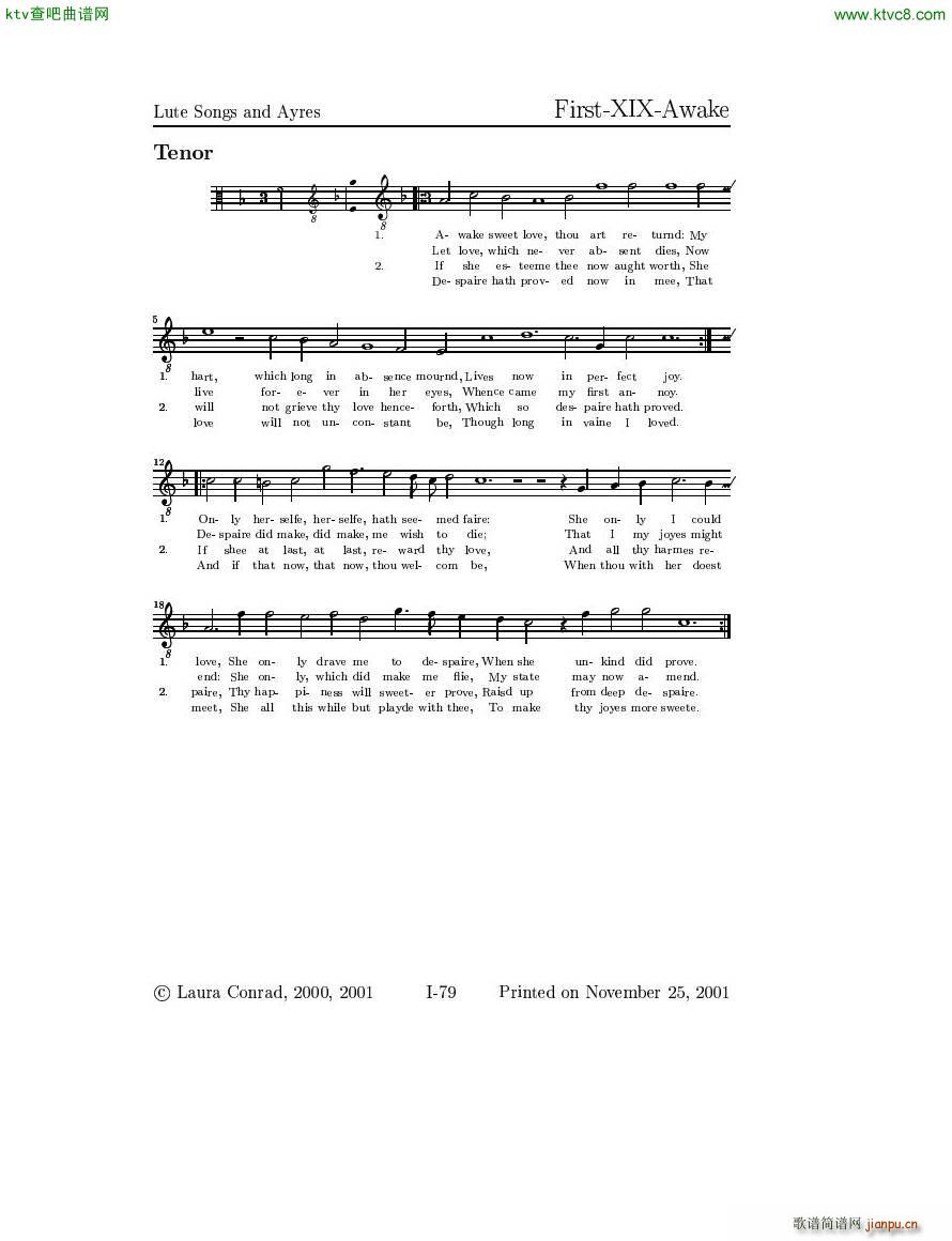 Dowland Lute Music ��(����V)35