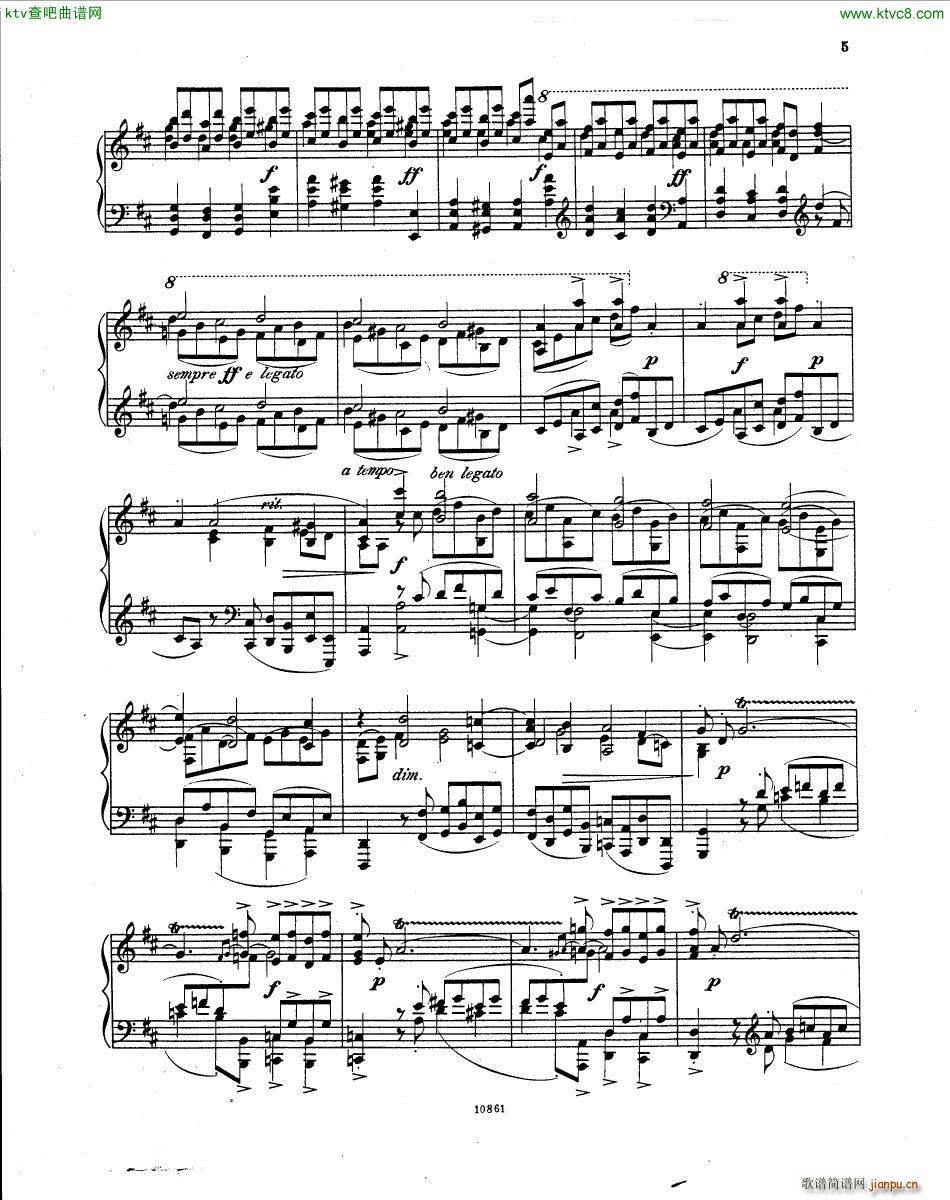 Bach JS BWV 532 Prelude and Fugue in D(����V)5