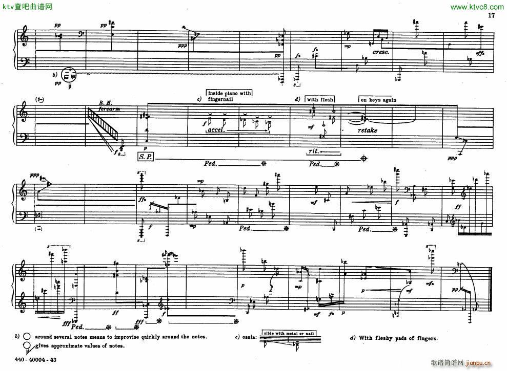 Bolcom 12 etudes for piano(����V)17