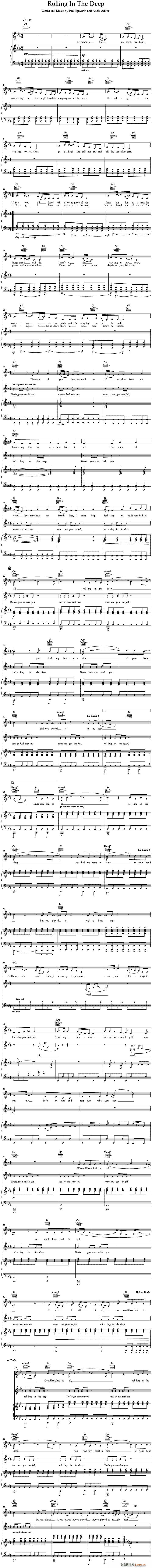 Adele-Rolling In The Deep(ʮ�ּ�����)1