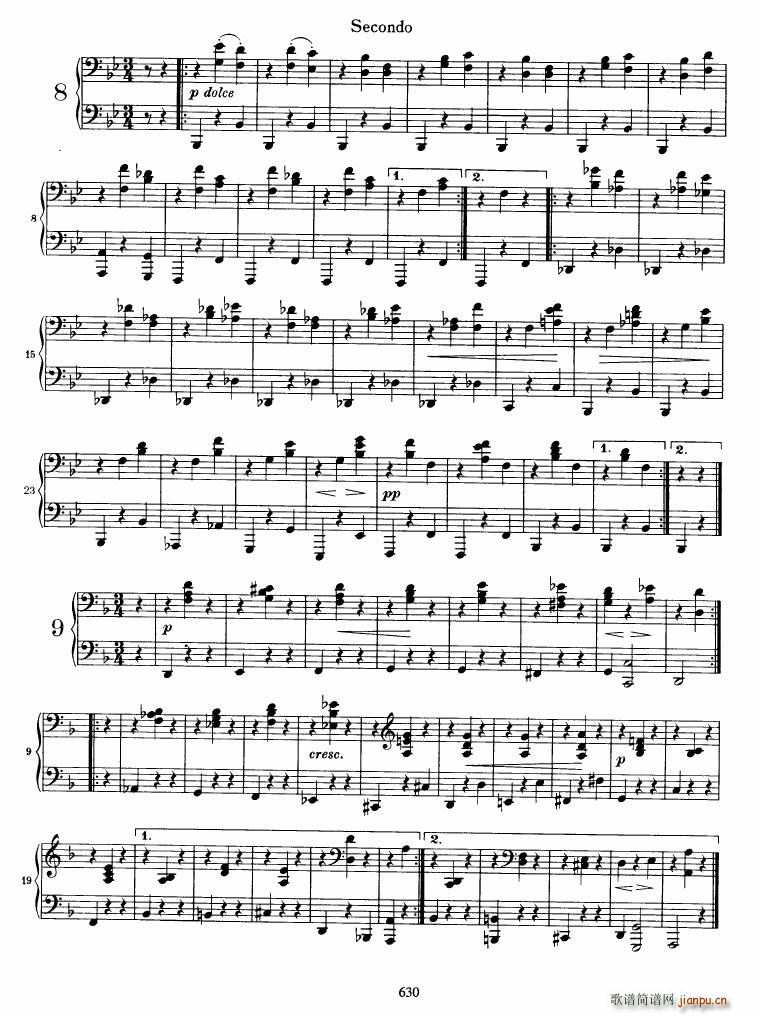 Brahms op 39 Waltzes(����V)12