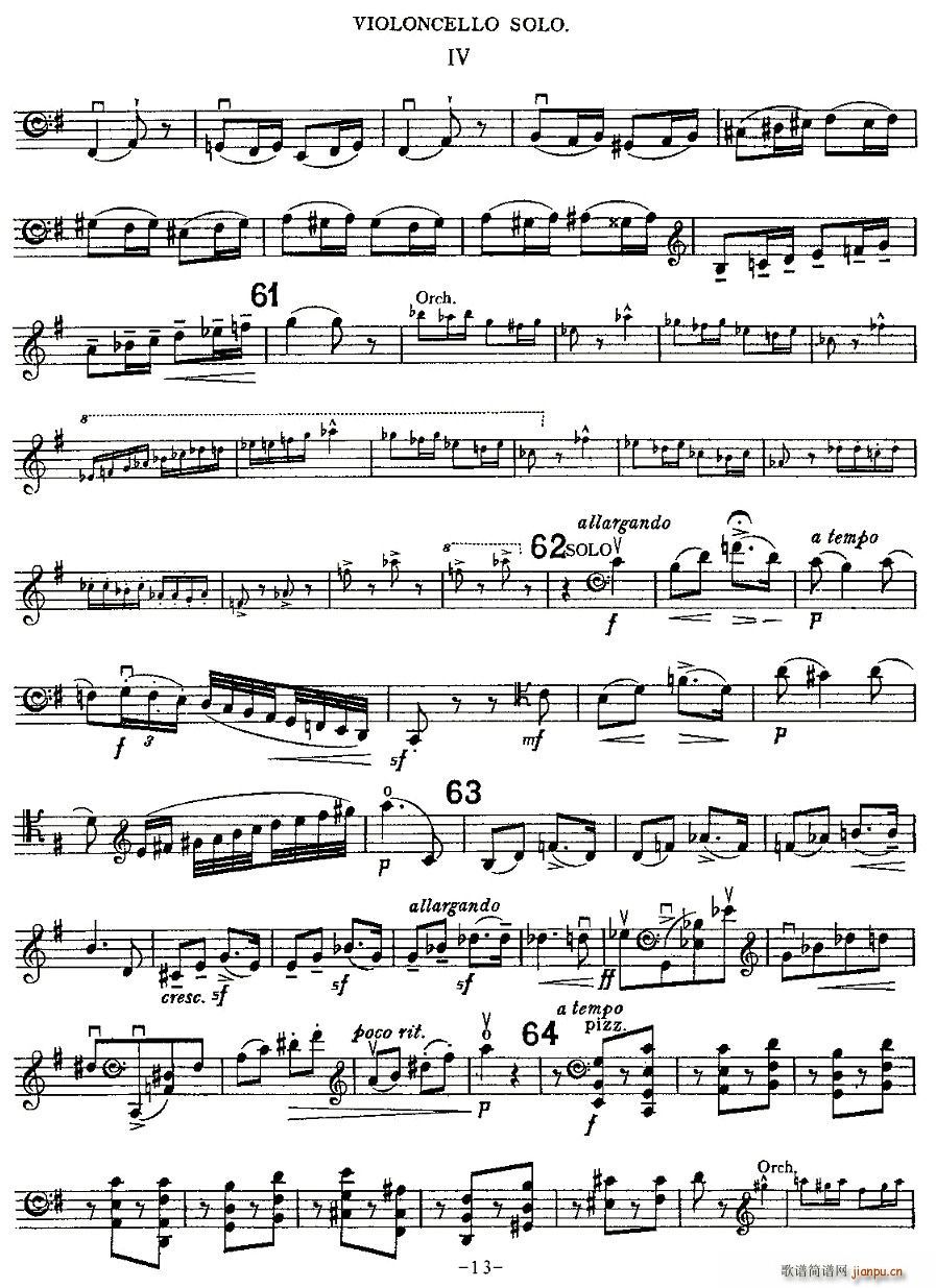 Edward Elgar Concerto e Minor Op85 For Cello(ʮ�ּ�����)8