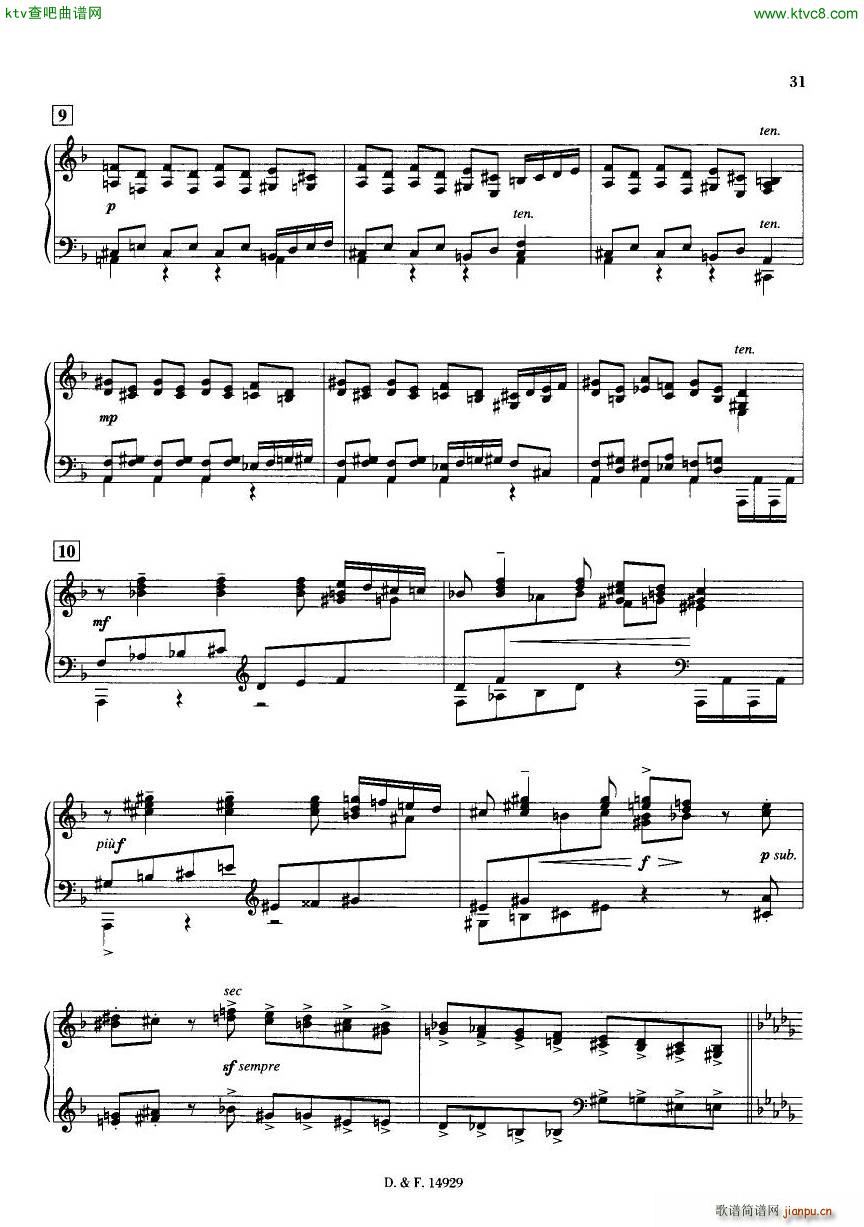 Durufl�� Op 6 Trois Danses(����V)20