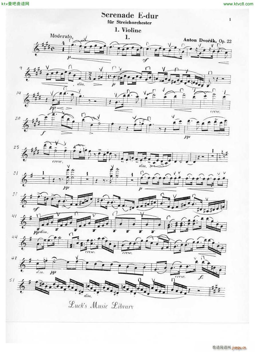 Dvorak Serenade in e Dur O 22 1st Mov(����V)1
