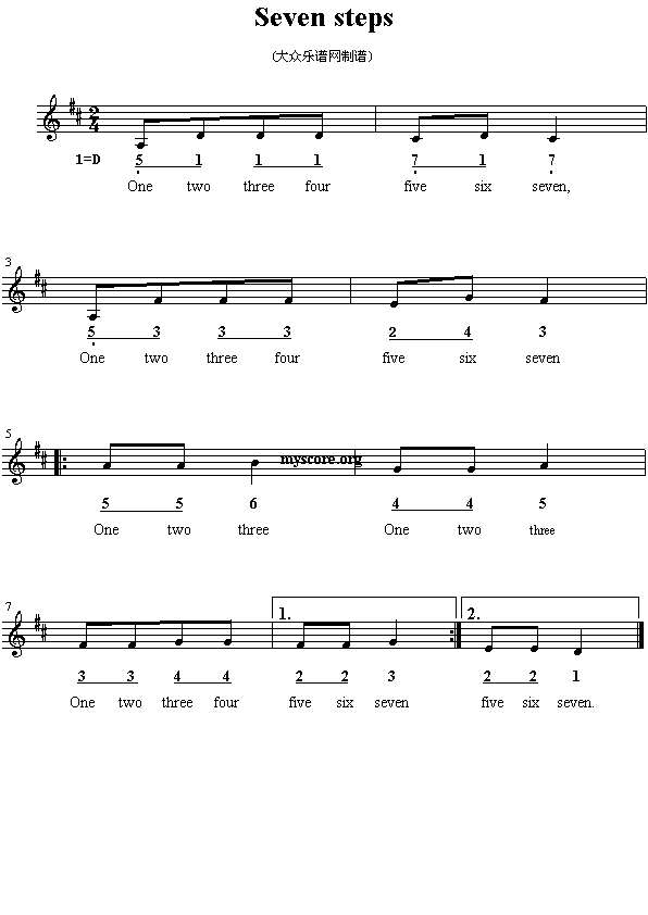 Ӣ�ă��裺Sevensteps(����)1