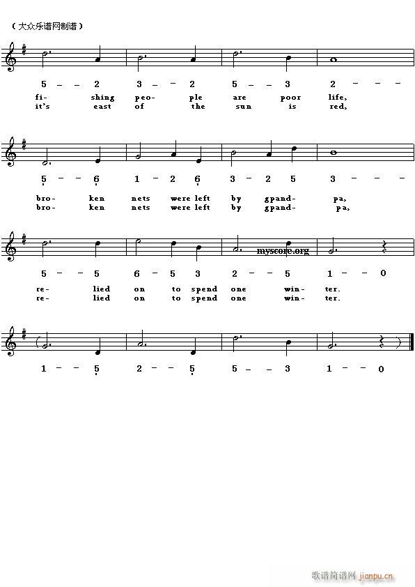 Song of the fisherman(ʮ�ּ�����)3