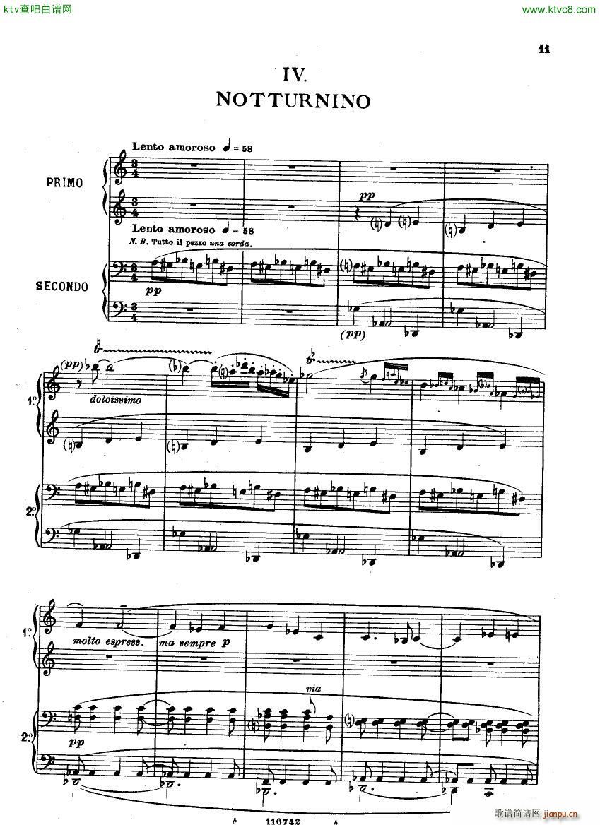 Casella Five Easy Pieces Pupazzetti 4 hands 1915(����V)11