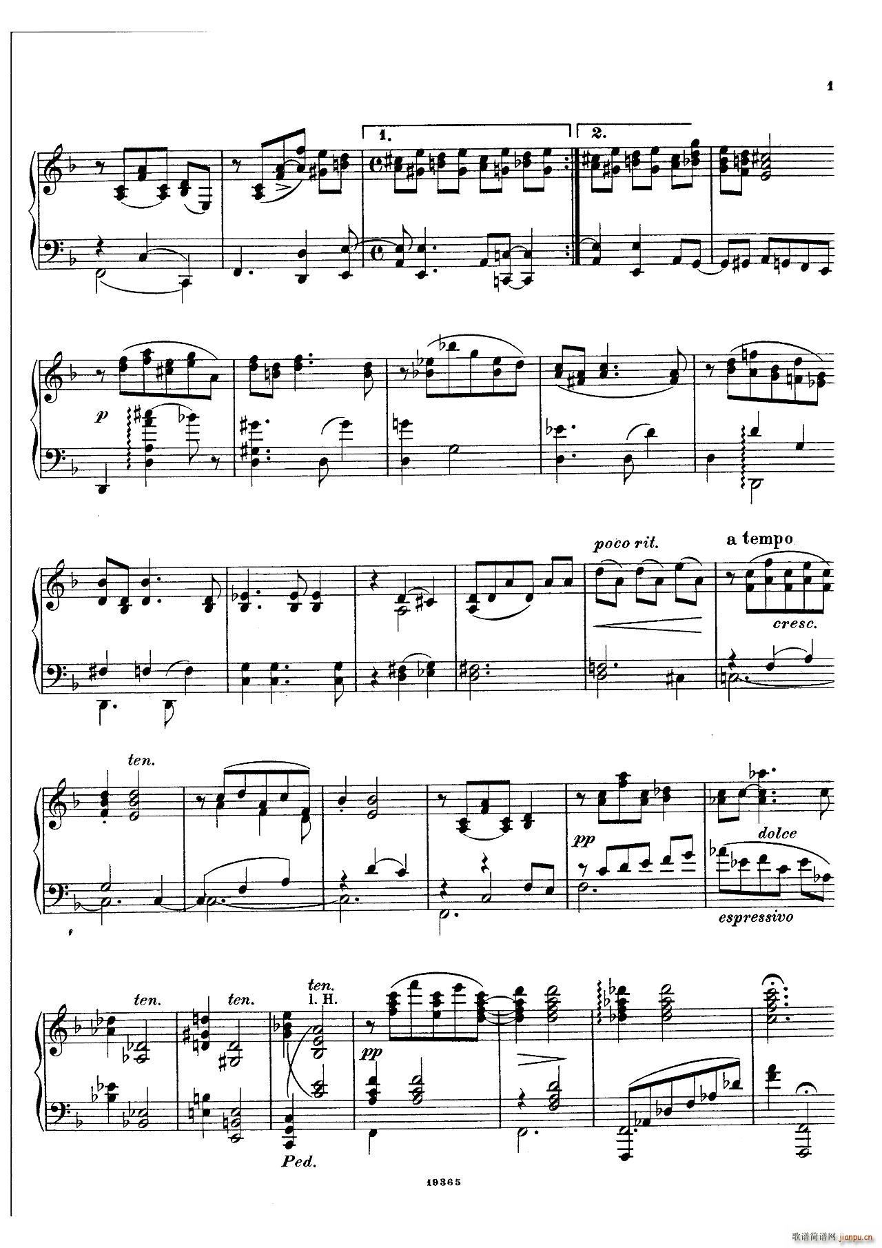 �� ��ķ��˹�� Landliche Tanzee Op 1 �l������(����V)10