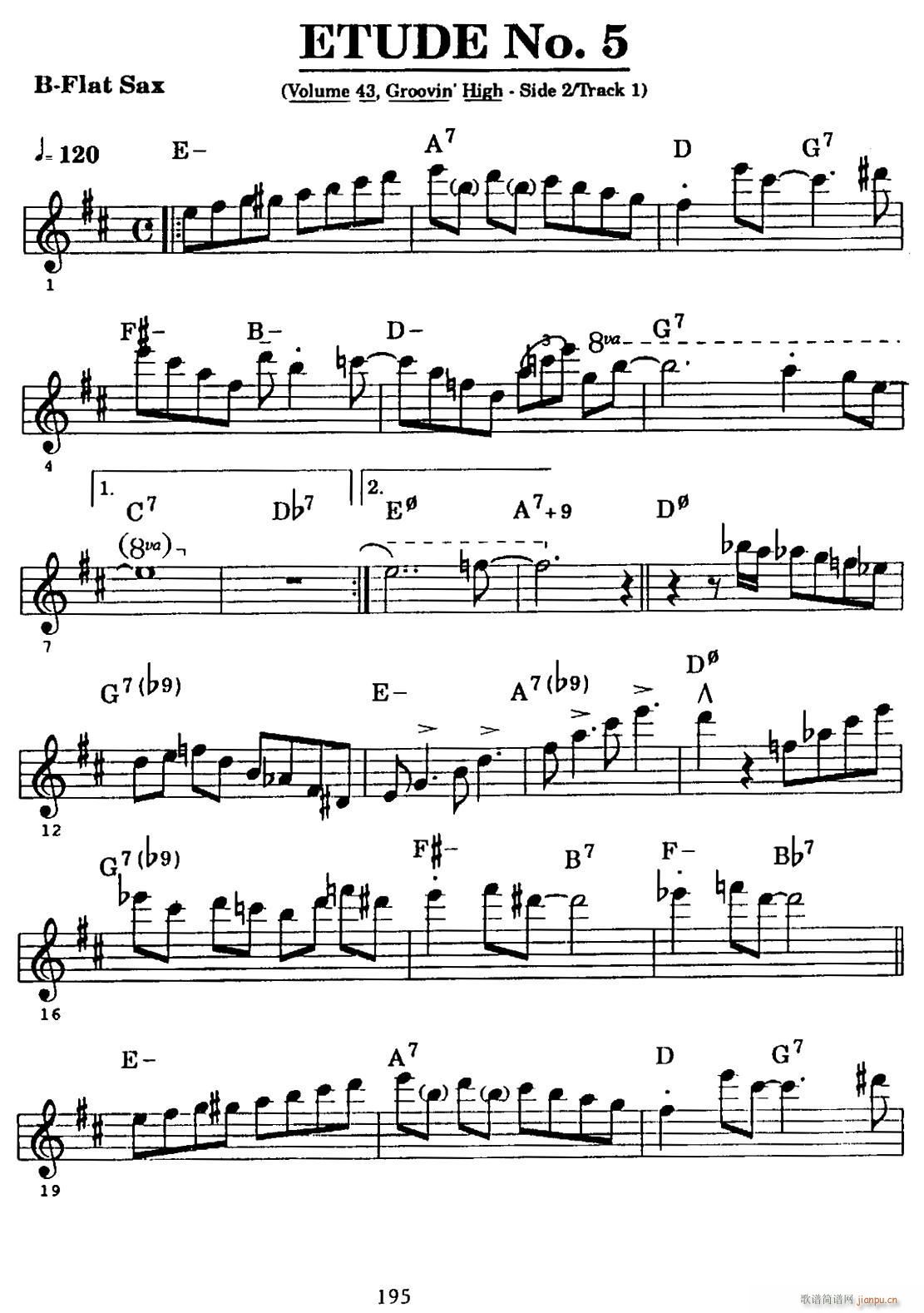 ETUDE No 5 �����_��˹����������(ʮ�ּ�����)1