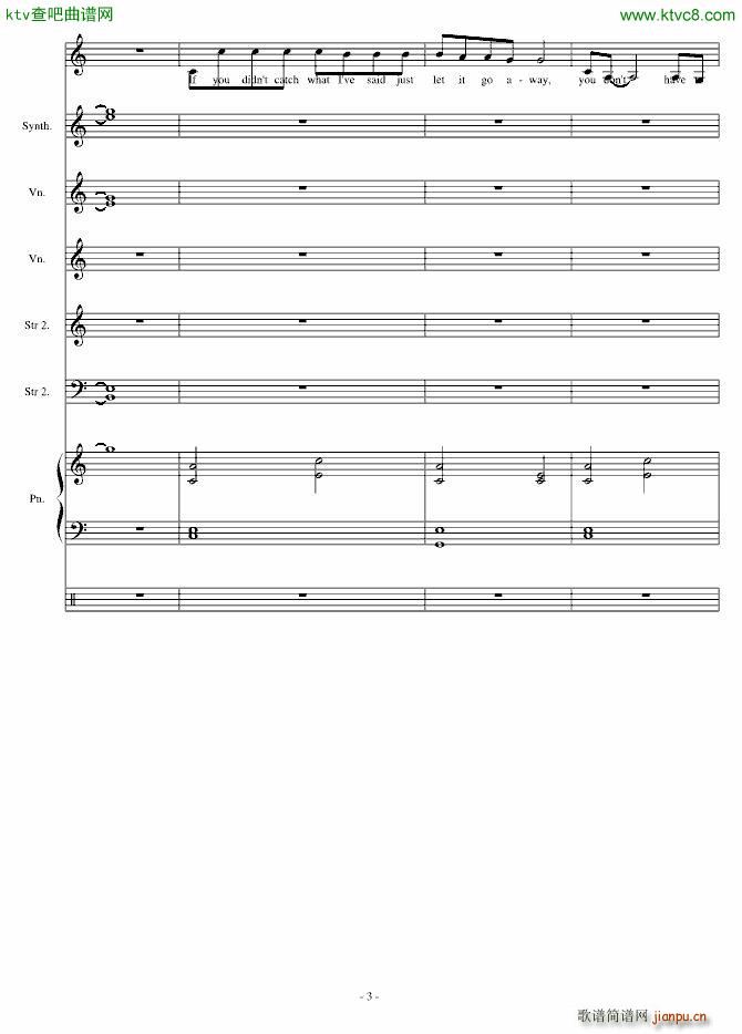 You Dont Have to(����V)3