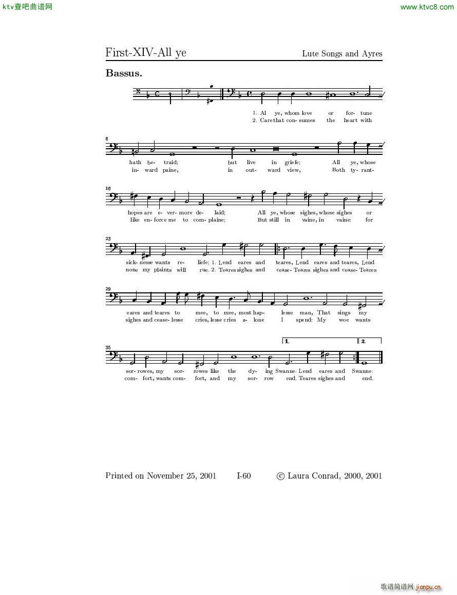 Dowland Lute Music ��(����V)16