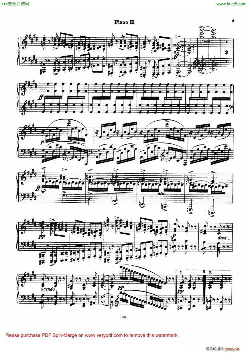 Arensky op 23 Suite No 2 Silhouettes(����V)30