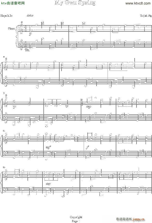 My Own Spring X�{(����V)1