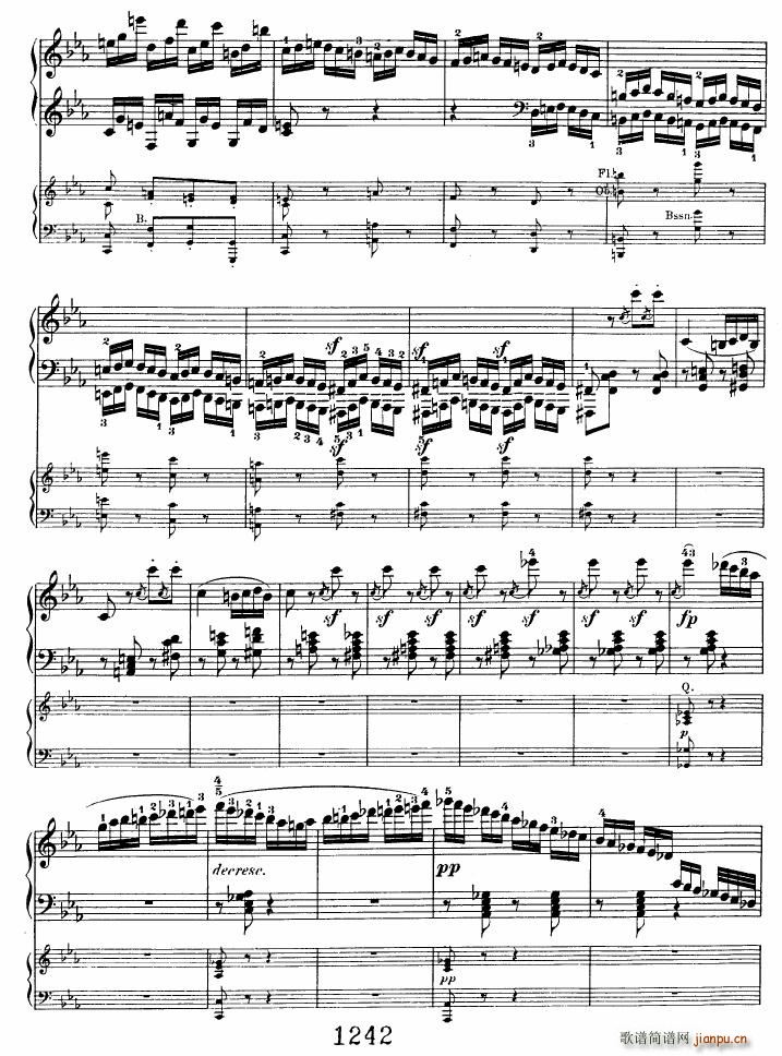 Beethoven op 37 Piano Concerto no 3 2pno red ��(����V)9